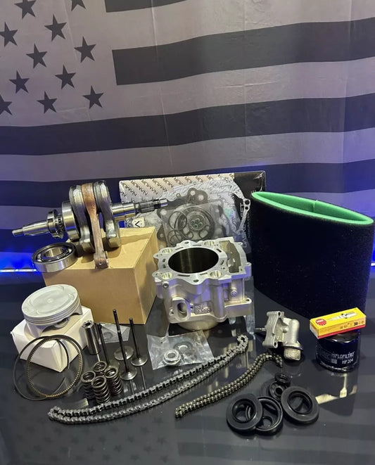 2019-2025 Yamaha Grizzly Kodiak 700 Engine Rebuild Kit + Transmission Bearings