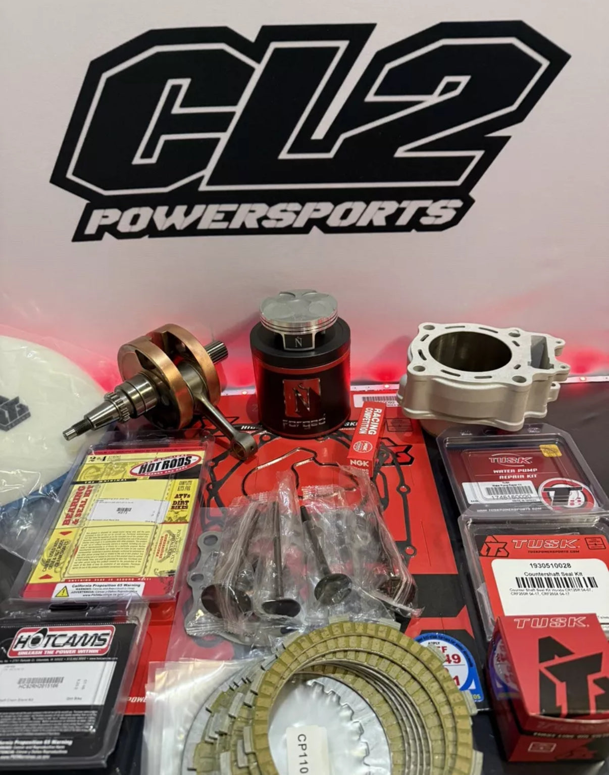 2012-2013 Honda CRF250R Complete Engine Motor Rebuild Kit CRF 250R