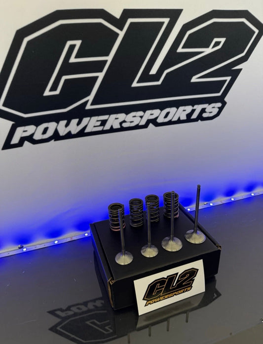2019-2023 Yamaha YZ250F WR250F Titanium Valves With Springs - Intake & Exhaust