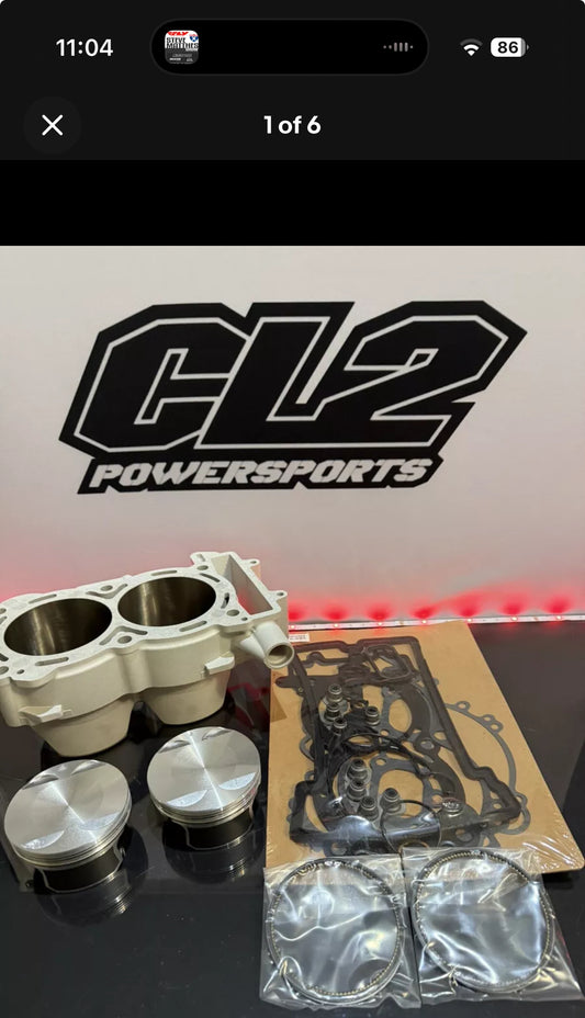 Polaris 2014-2018 RZR 1000 XP RZR 4 - Pistons / Cylinder / Gaskets