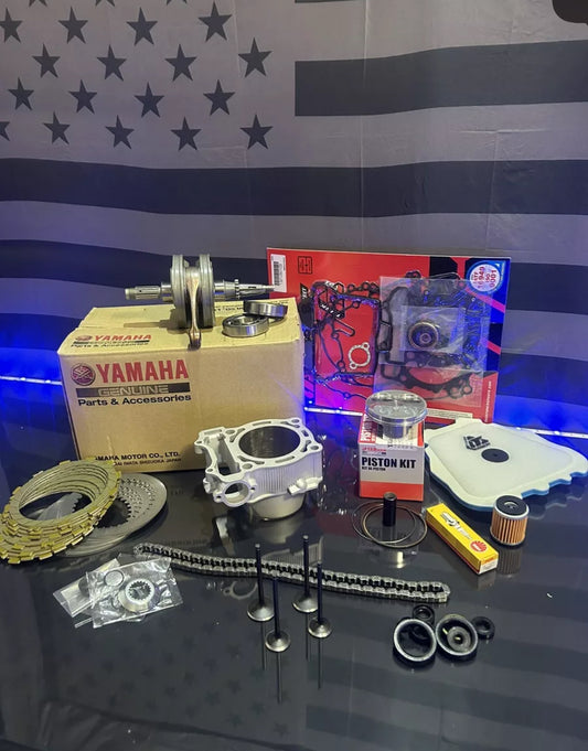 2019-2023 Yamaha YZ250F Complete Engine Motor Rebuild Kit + Transmission Bearings