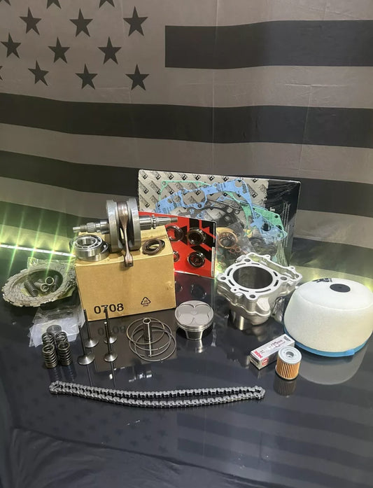 2019 Suzuki RMZ 250 Complete Engine Motor Rebuild Kit ++ Transmission Bearings
