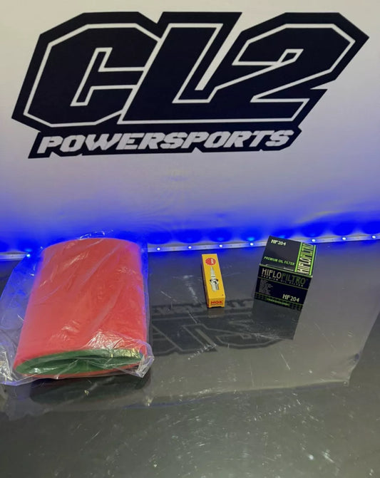 2019-2025 Yamaha Grizzly Kodiak 700 Service Kit - Air & Oil Filter / Spark Plug