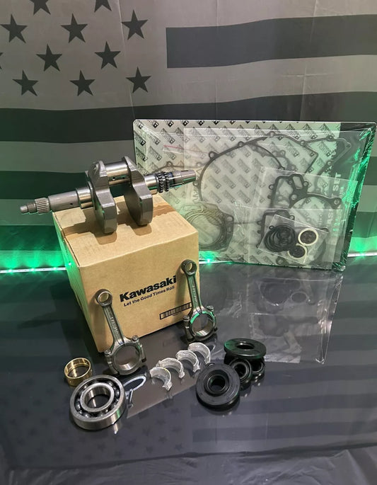 Kawasaki Prairie & Brute Force 650 Bottom End Engine Motor Rebuild Kit