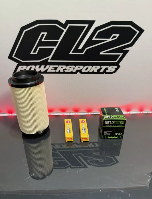 2009-2023 Polaris Sportsman 850 Service Kit - Air Filter /Oil Filter /Spark Plug
