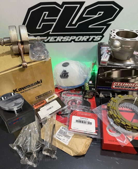 2021-2024 Kawasaki KX250 Complete Engine Motor Rebuild Kit KX 250F KX250F -BIG BORE 270cc