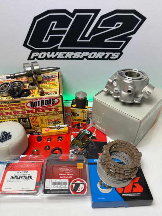 2006-2024 Kawasaki KX 65 Complete Engine Motor Rebuild Kit + Transmission Bearings