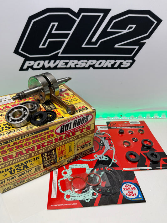 2006-2024 Kawasaki KX 65 Bottom End Rebuild Kit - Crankshaft Bearings Gaskets