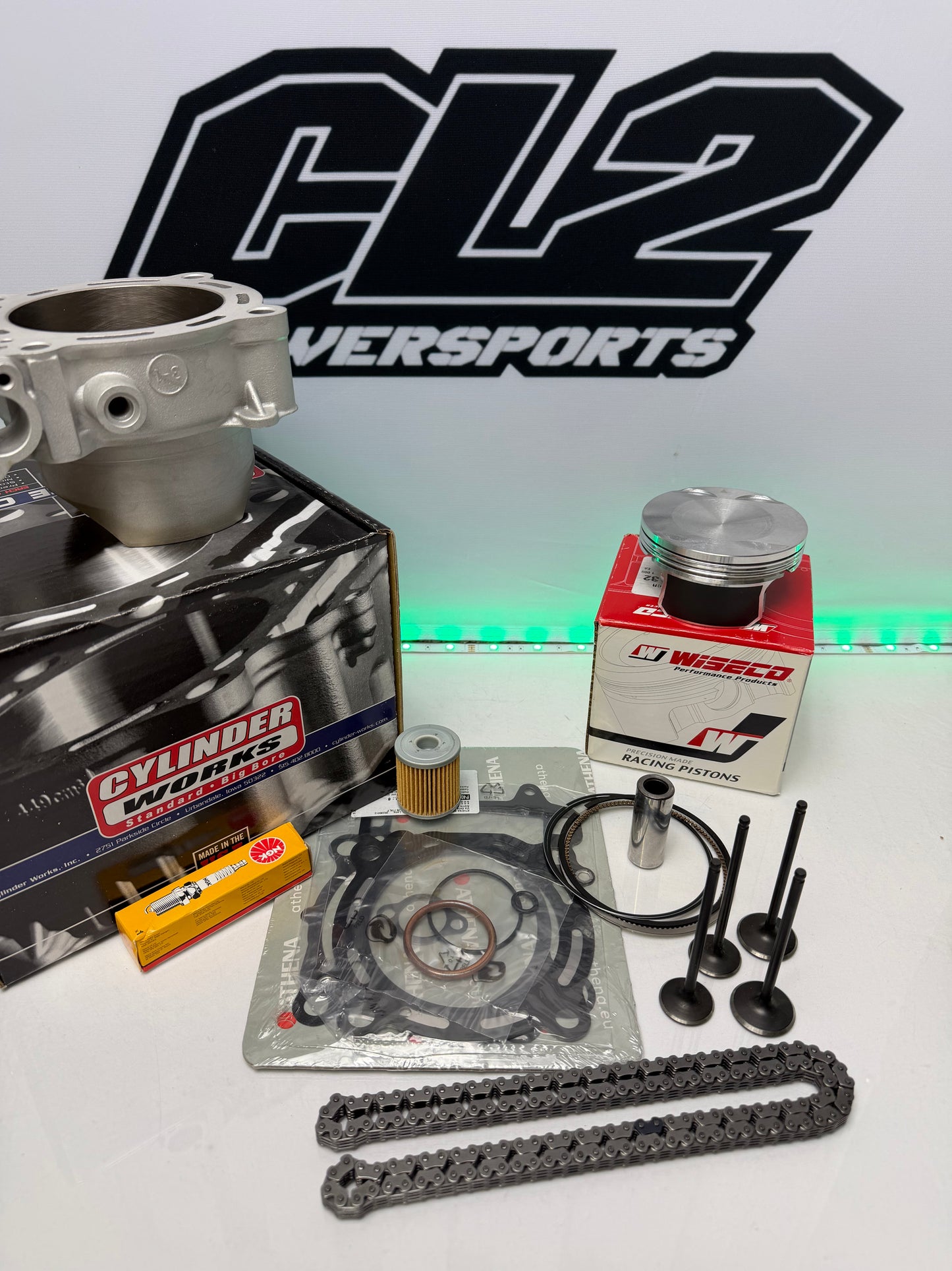 2015 Kawasaki KX450F Top End Engine Motor Rebuild Kit