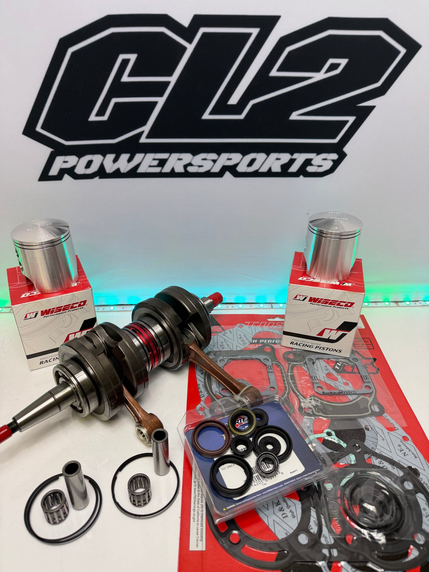 Yamaha Banshee Motor Engine Rebuild Kit - Crankshaft / Pistons