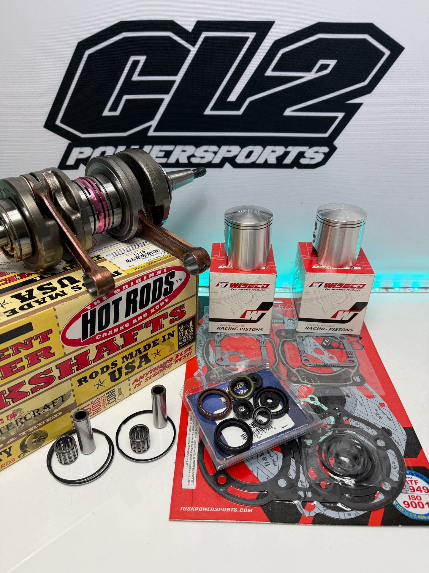 Yamaha Banshee Motor Engine Rebuild Kit - Stroker Crankshaft / Pistons