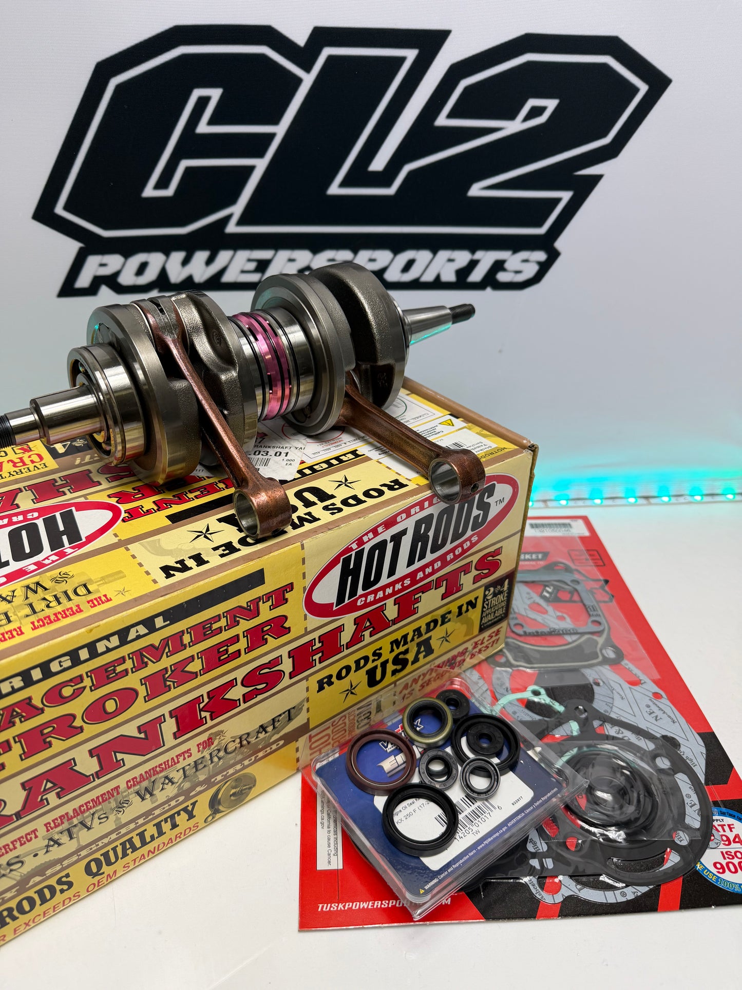 Yamaha Banshee Bottom End Motor Engine Rebuild Kit - Crankshaft
