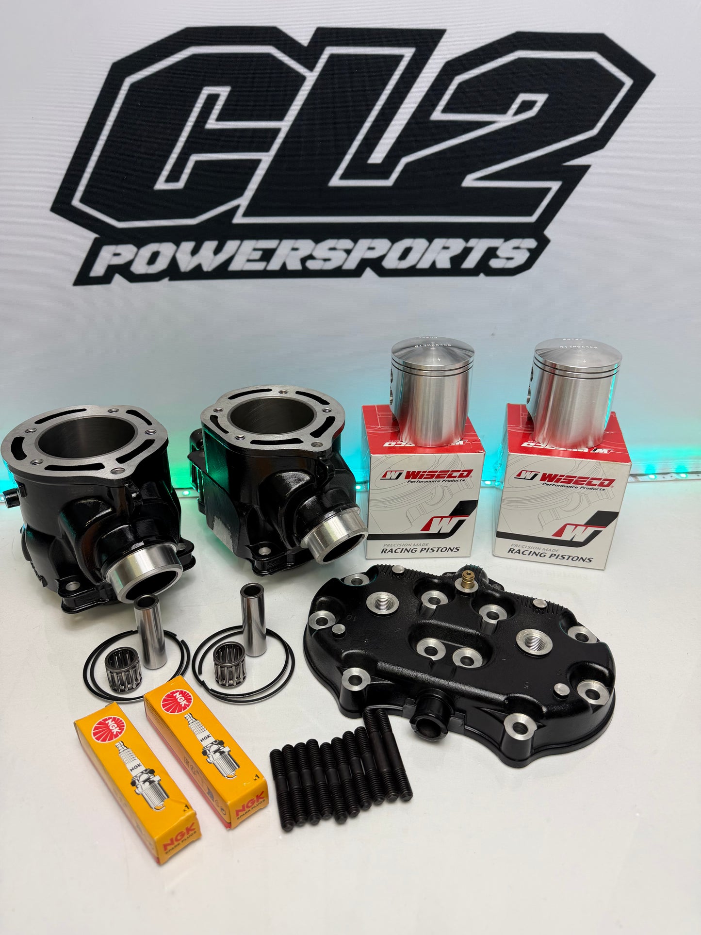 Yamaha Banshee Top End Rebuild Kit - Pistons / Cylinders / Head