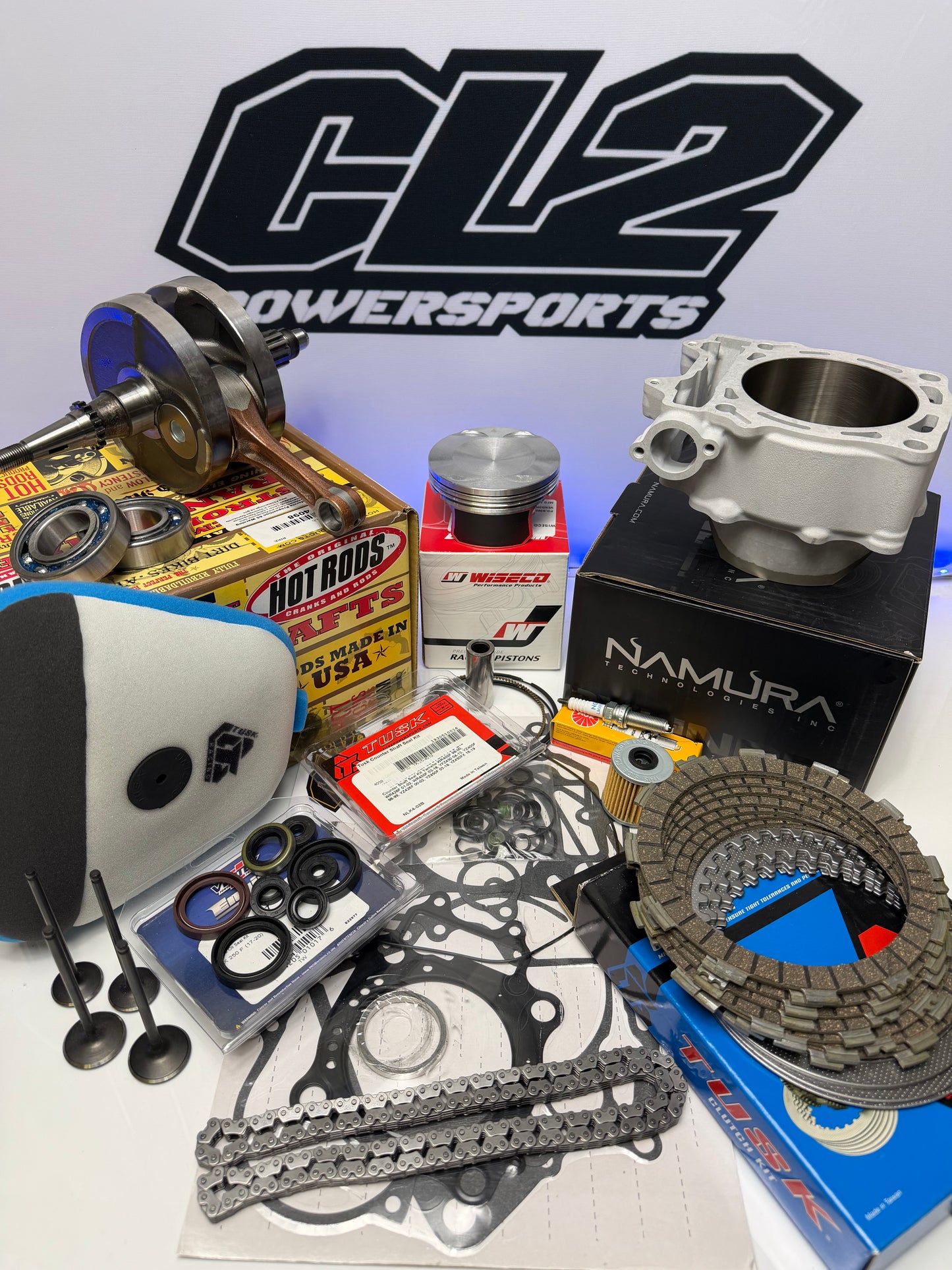 2014-2017 Yamaha YZ450F Complete Engine Motor Rebuild Kit