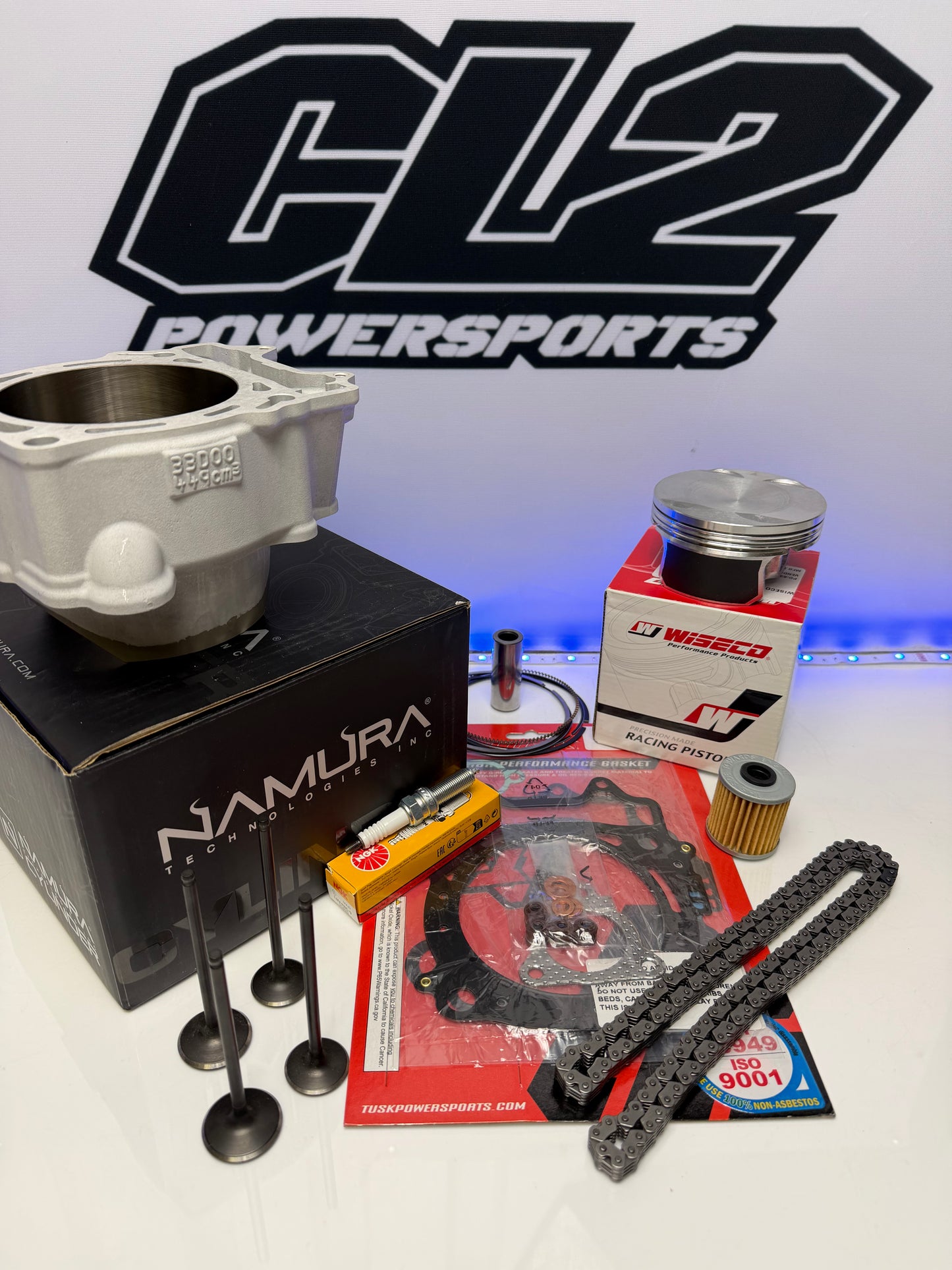 2014-2017 Yamaha YZ450F Top End Engine Motor Rebuild Kit