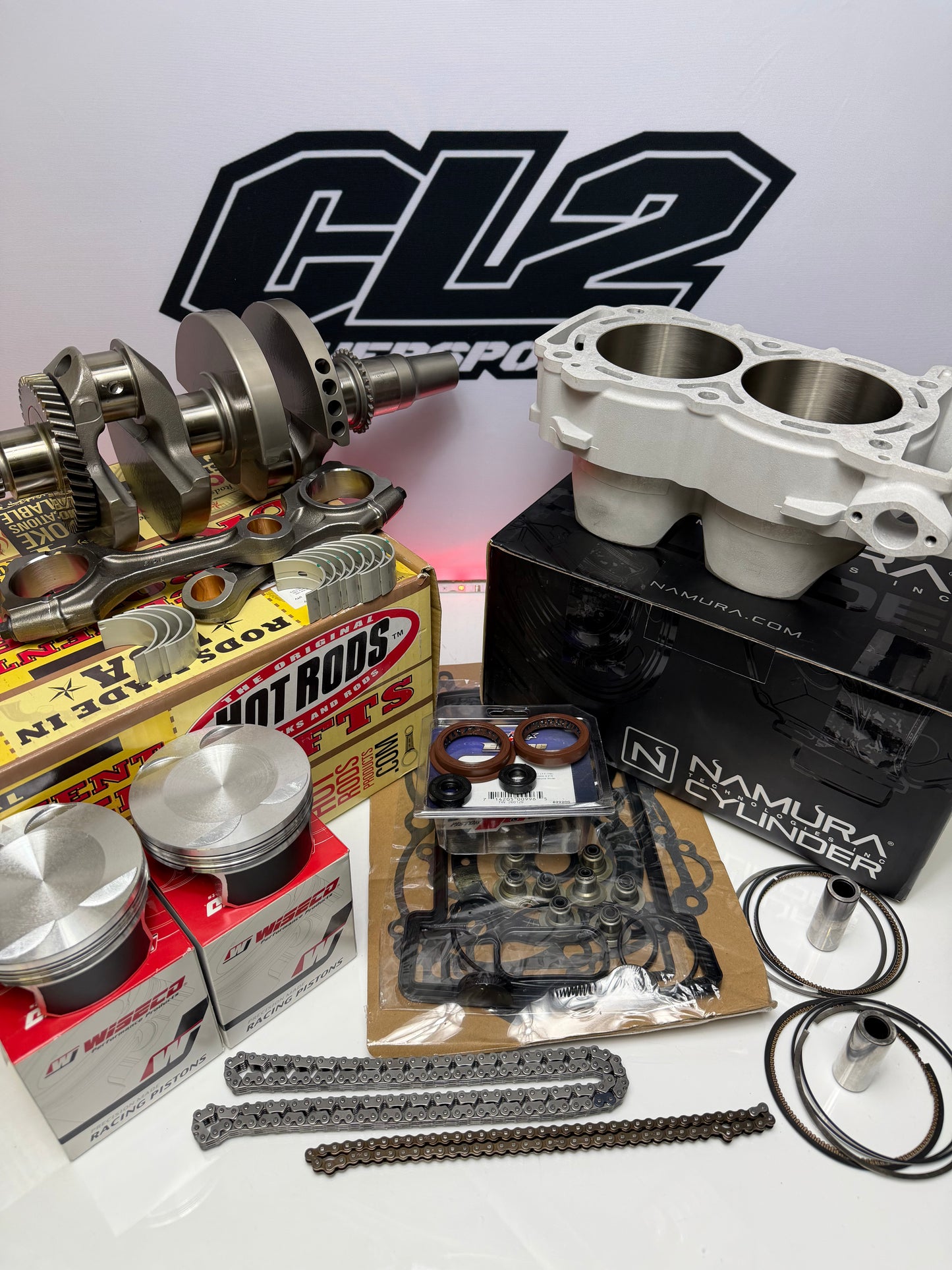 2017-2023 Polaris RZR 1000 XP, RZR 4 Engine Rebuild Kit - Crankshaft Piston Cylinder