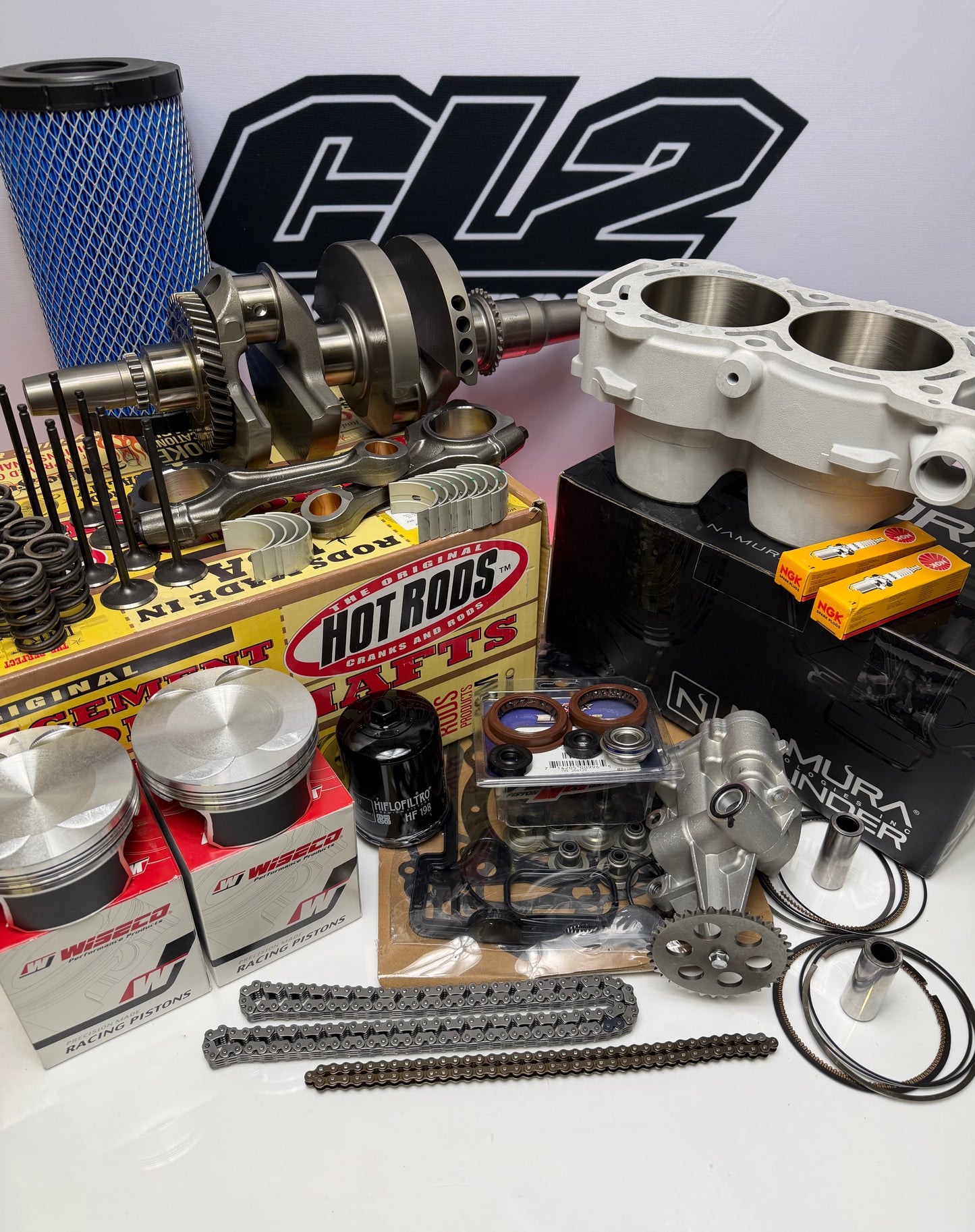 2014-2016 Polaris RZR 1000 XP, RZR 4 Complete Engine Motor Rebuild Kit