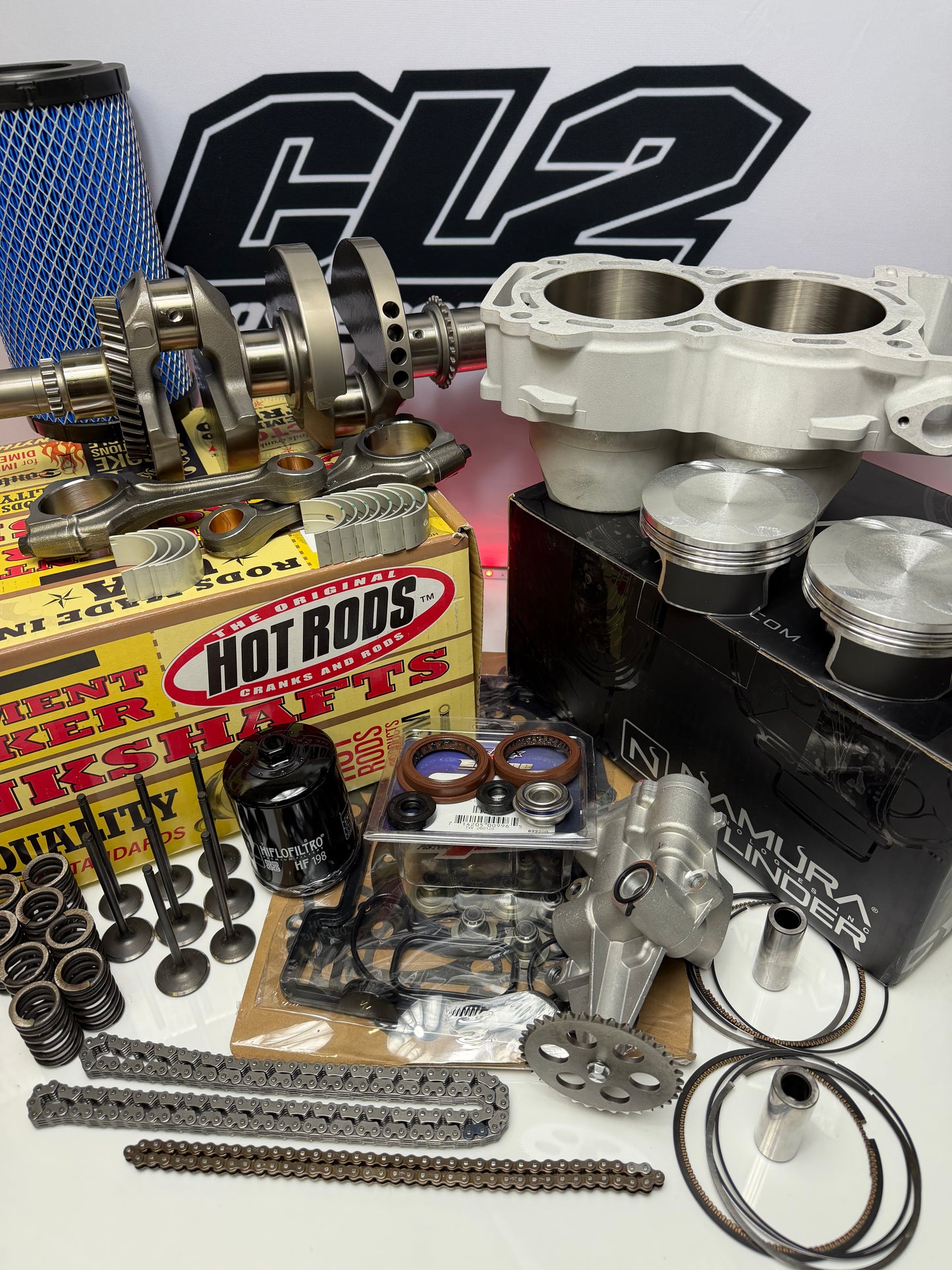 Polaris Ranger 1000 Complete Engine Rebuild Kit - Non XP SOHC Models - W/O Valves