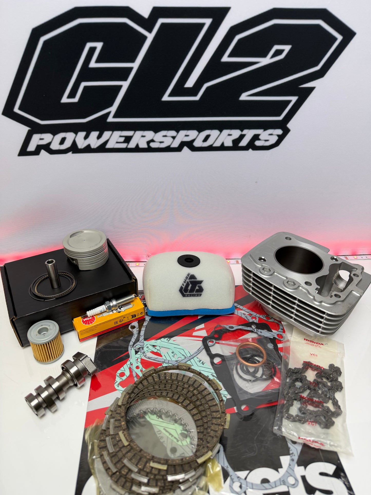 2012-2017 Honda CRF150F CRF 150 Big Bore 200 - Piston / Timing Chain / Cylinder