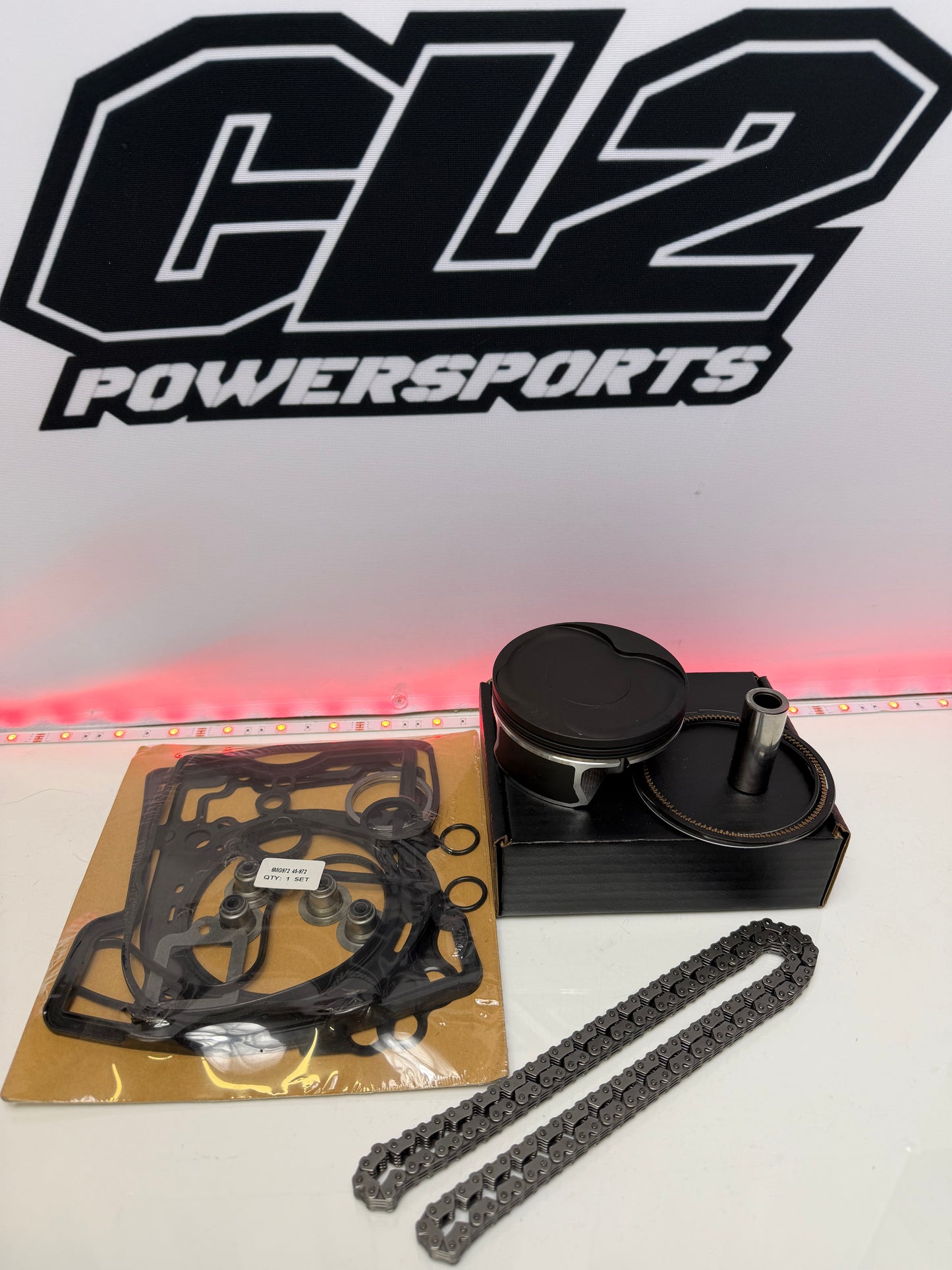 Polaris 2018-2023 Sportsman 570 Rebuild Kit - Piston / Timing Chain / Gaskets