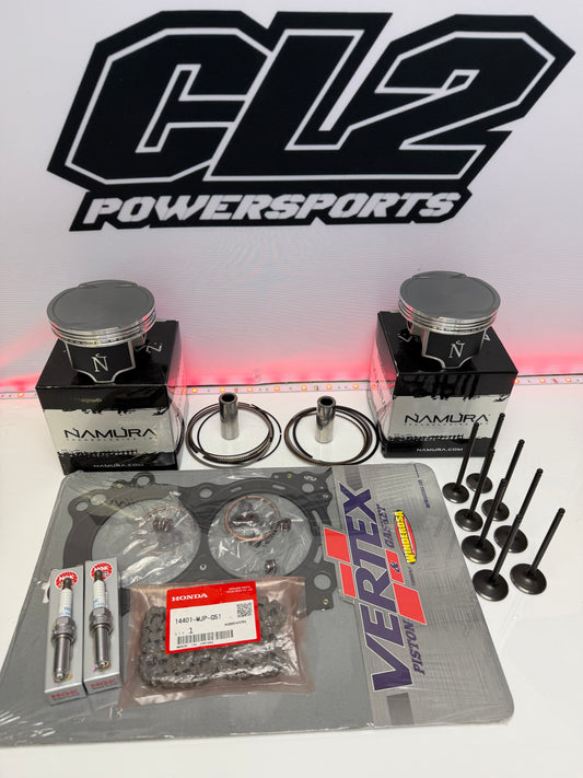 2016-2021 Honda Pioneer 1000 Top End Rebuild Kit - Pistons / Valves / Chain