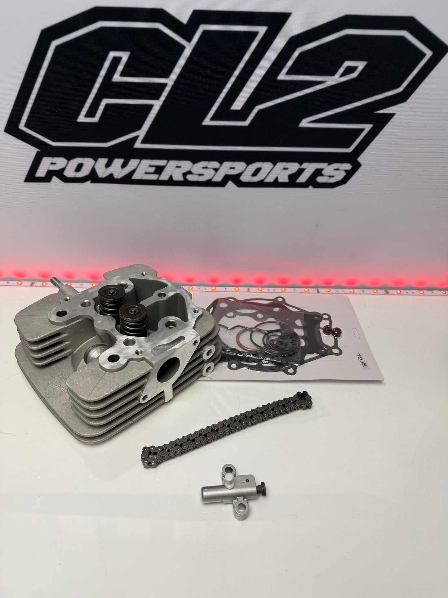Honda Rancher 350 Top End Rebuild Kit - Cylinder Head / Timing Chain / Tensioner