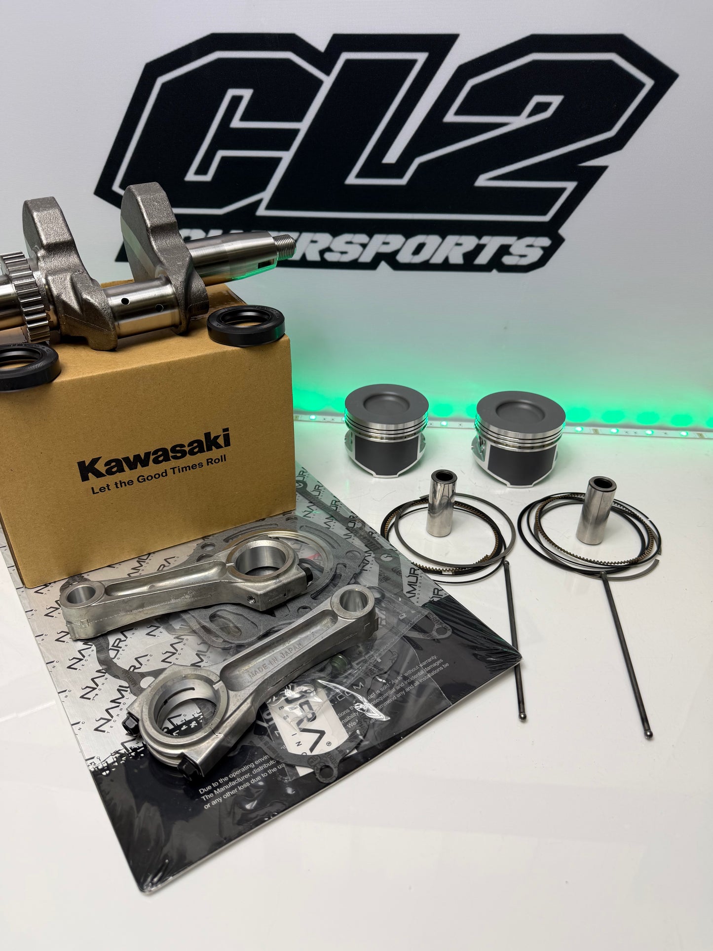 Kawasaki Mule KAF620 Engine Motor Rebuild Kit 3000 3010 3020 4000 4010