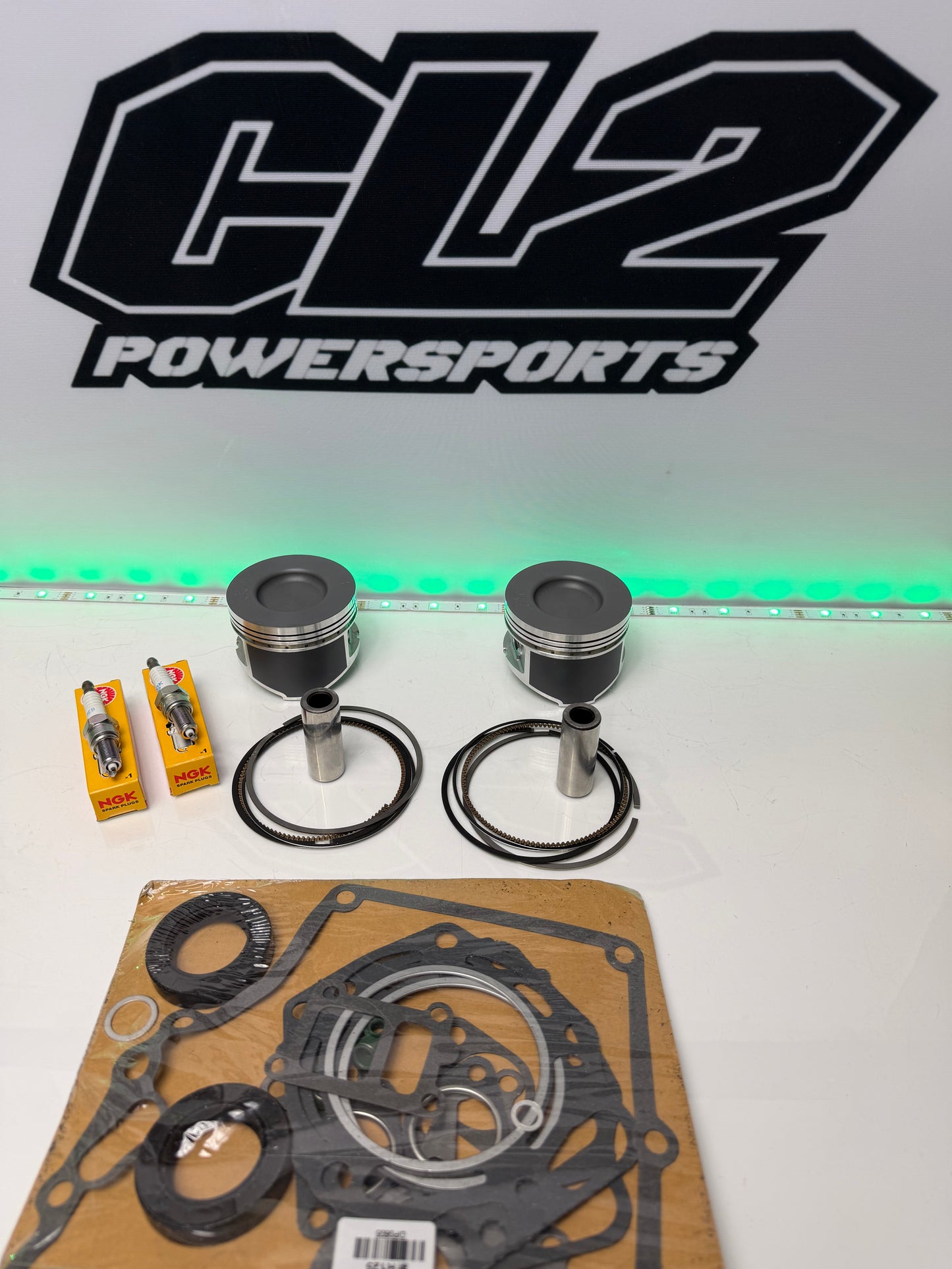 Kawasaki Mule KAF620 Top End Rebuild Kit 3000 3010 4000 4010 - Pistons Gaskets