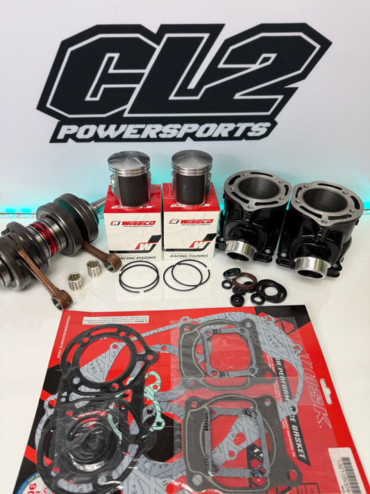 Yamaha Banshee Engine Rebuild Kit - Crankshaft Pistons Cylinders