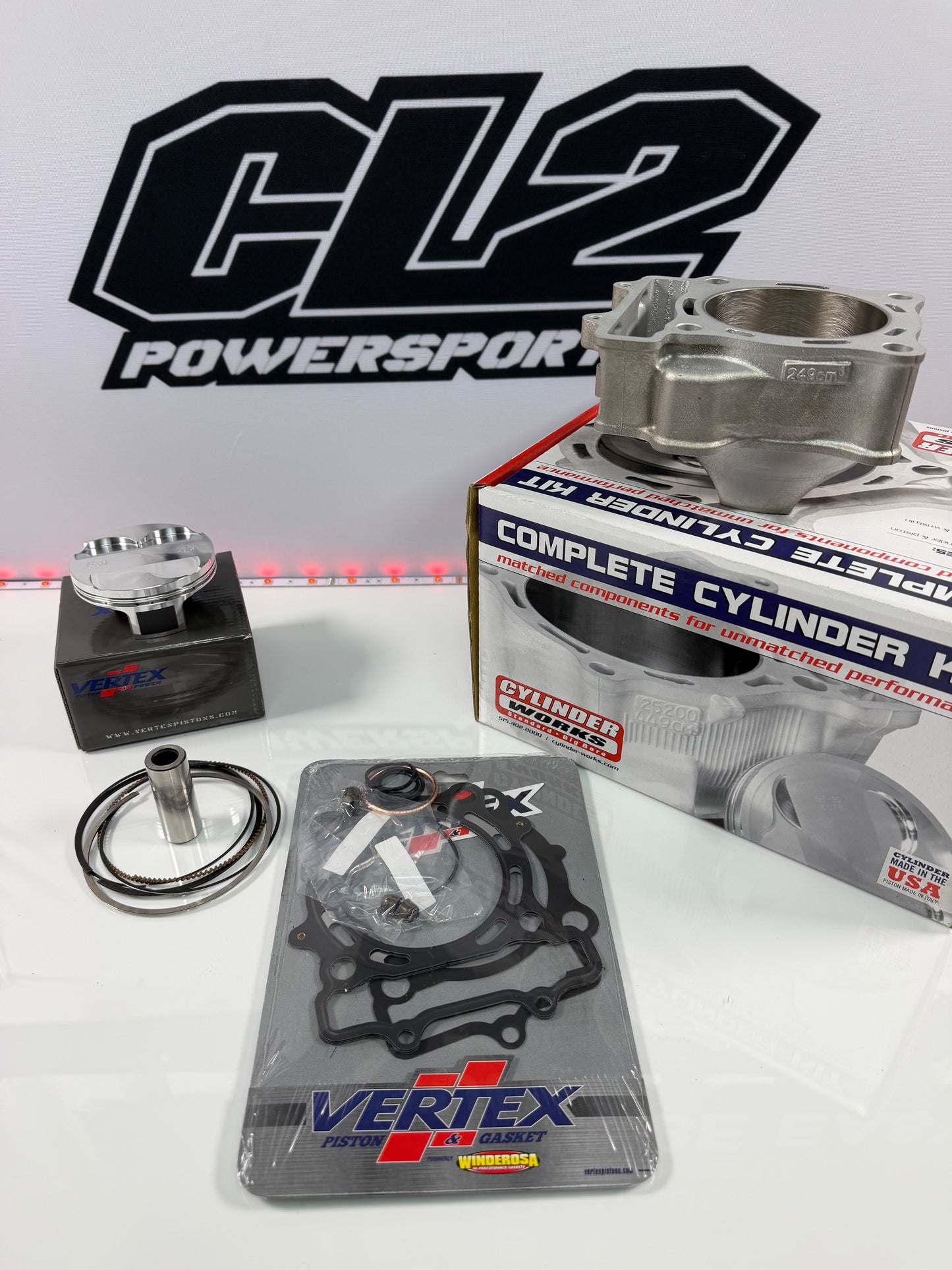 2021-2024 Honda CRF450R  - Cylinder / Piston / Gaskets - BIG BORE 470cc