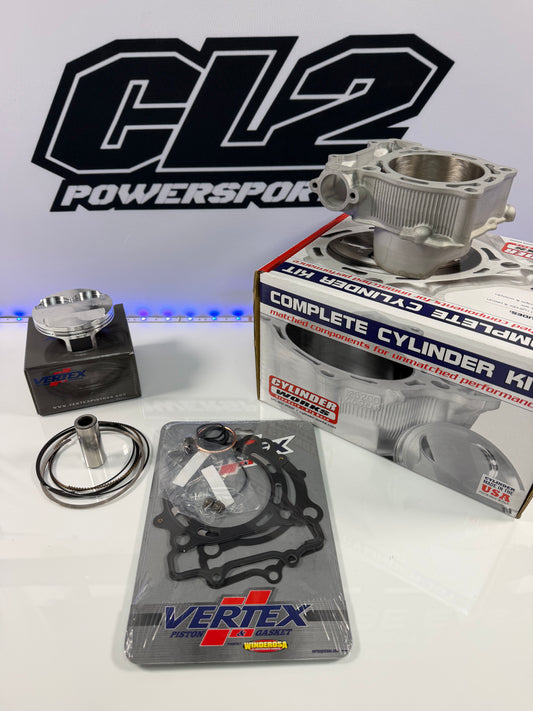 2020-2022 Yamaha YZ450F YZ WR FX 450 Top End Rebuild Kit - Cylinder & Piston - BIG BORE 470cc
